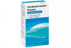 Сульфацил натрия Реневал 20% глазные капли 2,5мл тюбик-капельницы N2