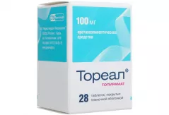 Тореал 100 мг таблетки покрытые пленочной оболочкой N28