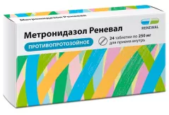 Метронидазол 250 мг таблетки N24 /Реневал/