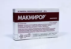 Макмирор 200 мг таблетки покрытые оболочкой N20