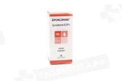 Броксинак 0,09% глазные капли 2,5мл