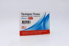 Телпрес плюс 12,5мг+40мг таблетки N28