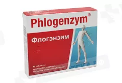 Флогэнзим таблетки кишечнорастворимые покрытые пленочной оболочкой N40