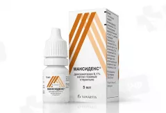 Максидекс 0,1% глазные капли  5мл