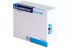 Кавинтон 5 мг/мл концентрат для приготовления раствора для инфузий 5мл N10