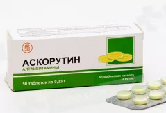 Аскорутин 50мг+50мг таблетки N50/Алтайвитамины