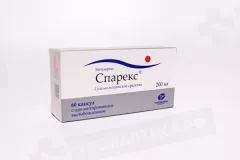 Спарекс 200 мг капсулы с пролонгированным высвобождением дейст N60