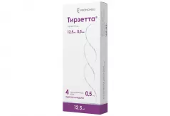 Тирзетта 12,5мг раствор для подкожного введения 0,5мл N4