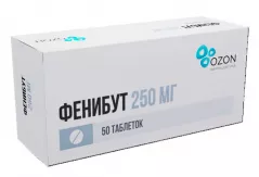 Фенибут 250 мг таблетки N50
