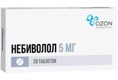 Небиволол-СЗ 5 мг таблетки N28