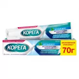 Корега крем д/фикс зуб протезов Мятный вкус экстра сильная фиксация 70 г