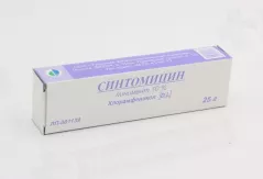 Синтомицина 10% линимент 25 г