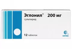 Эглонил 200 мг таблетки N12