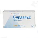Сирдалуд 2 мг таблетки N30
