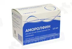 Аморолфин лак для ногтей лекарственный 5% 2,5мл