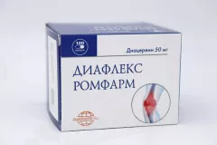 Диафлекс Ромфарм 50 мг капсулы N100