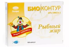 Рыбный жир БиоКонтур капсулы N100 БАД