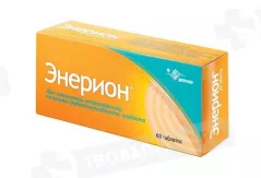 Энерион 200 мг таблетки покрытые оболочкой N60
