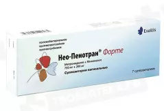 Нео-Пенотран форте 750мг+200мг суппозитории вагинальные N7