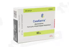 Симбалта 60 мг капсулы кишечнорастворимые N28