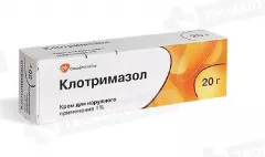 Клотримазол 1% крем для наружного применения 20 г */Польша/