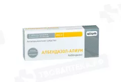 Албендазол-Алиум 400 мг таблетки покрытые пленочной оболочкой N3