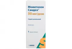 Мометазон Сандоз 50мкг/доза спрей назальный дозир 10 г (60доз)