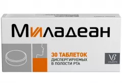 Миладеан 3мг+5мг таблетки дисперг в полости рта N30
