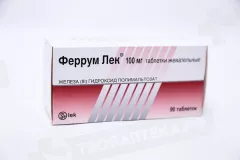 Феррум Лек 100 мг таблетки жевательные N90