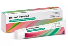 Ихтиол Реневал  100мг/г мазь для наружного применения 30 г