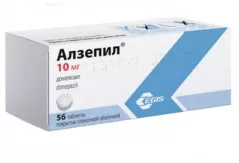 Алзепил 10 мг таблетки покрытые пленочной оболочкой N56