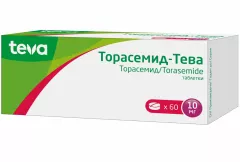 Торасемид-Тева 10 мг таблетки N60