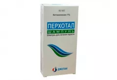 Перхотал 1% шампунь 60мл