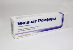 Виванат Ромфарм 1 мг/мл раствор для внутривенного введения 3мл шприц