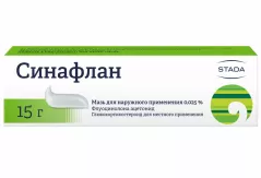 Синафлана 0,025% мазь 15 г
