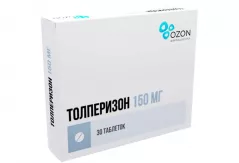 Толперизон 150 мг таблетки покрытые пленочной оболочкой N30