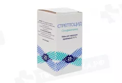 Стрептоцидовая 10% мазь 25 г