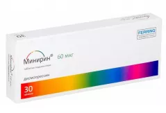 Минирин Мелт 60мкг тбл-лиофилизат N30