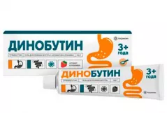 Динобутин 8,9 мг/г гель для приёма внутрь с ароматом клубники туба 100г