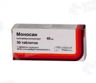 Моносан 40 мг таблетки N30