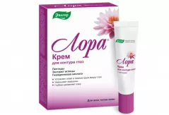 Лора крем для контура глаз с пептидами 15 г