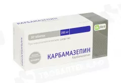 Карбамазепин 200 мг таблетки N50/Оболенское