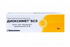 Диоксимет БСЗ 5% мазь для наружного применения 30 г