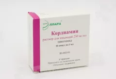 Кордиамин 250мг/мл раствор для инъекций 1мл N10