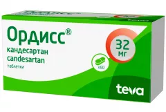Ордисс 32 мг таблетки N60