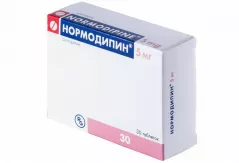 Нормодипин 5 мг таблетки N30