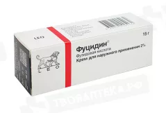 Фуцидин 2% крем 15 г