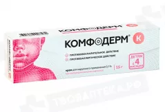 Комфодерм К 0,1% крем для наружного применения 15 г