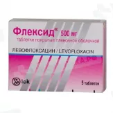 Флексид 500 мг таблетки покрытые пленочной оболочкой N5