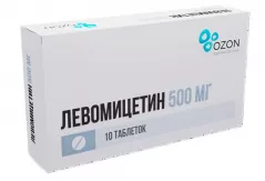 Левомицетин 500 мг таблетки N10/Озон/